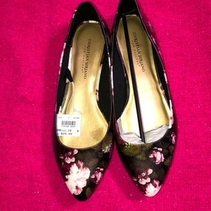 NEW 💜🌺Christian Siriano Floral Flats